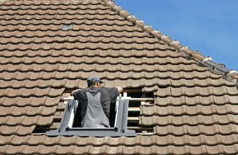 Pose de velux - Laurière